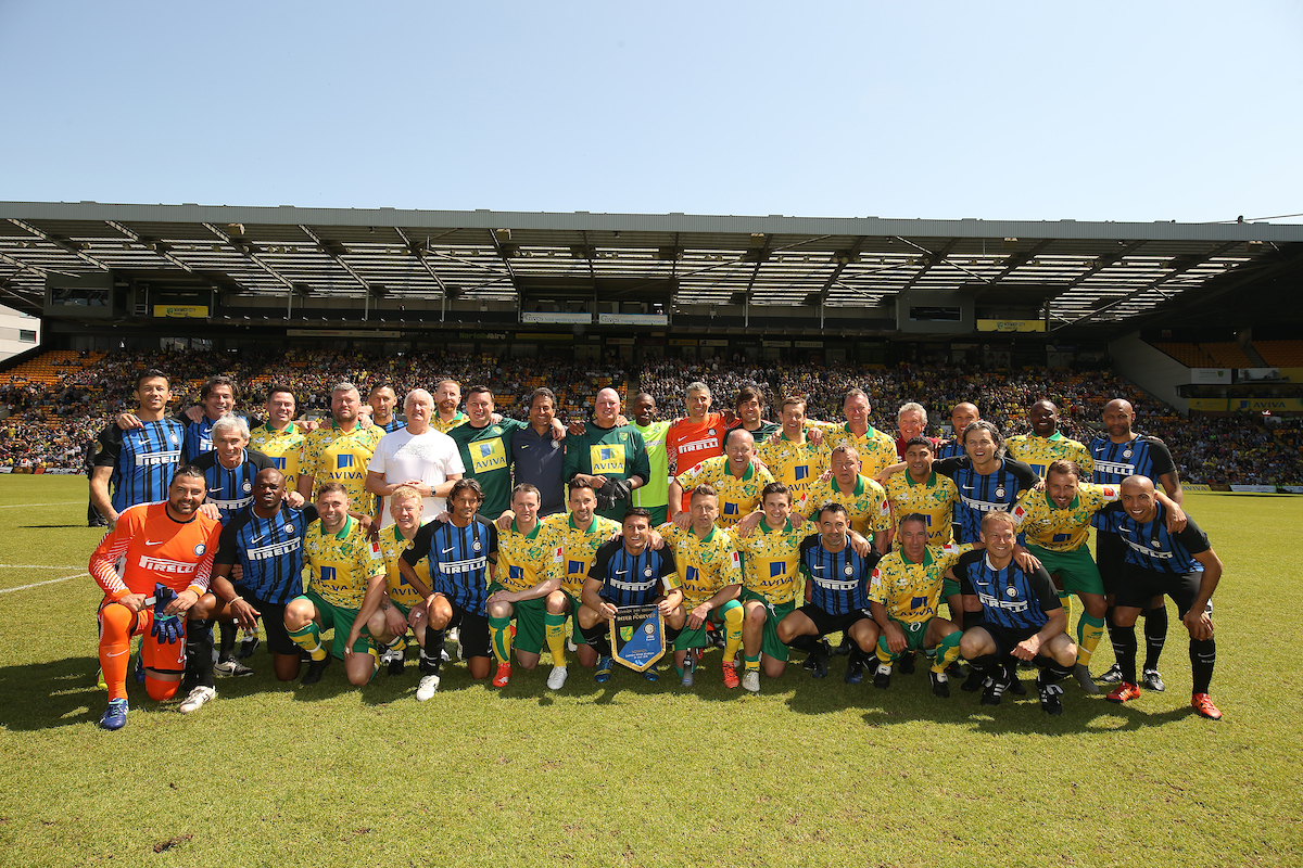 Norwich City Legends Vs Inter Forever at Carrow Road